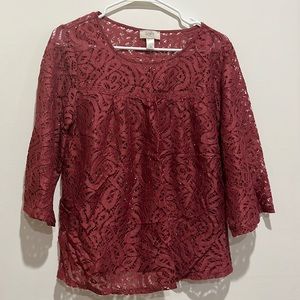 Loft 3/4 blouse